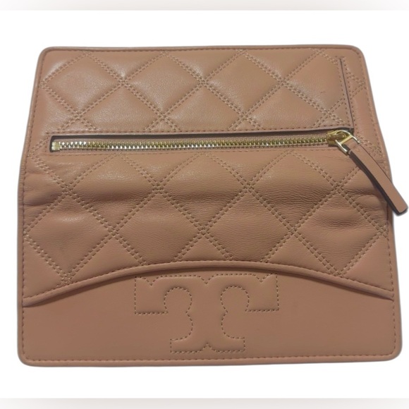 TORY BURCH LONG QUILTED CONTINENTAL WALLET 7.5” x 3.5” - Picture 5 of 15